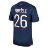 Oficiální Fotbalový Dres Paris Saint-Germain 2023-24 Mukiele 26 Domácí pro Muži